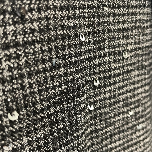 Loft NWT Sequin Houndstooth Blazer size 12 - Picture 4 of 9